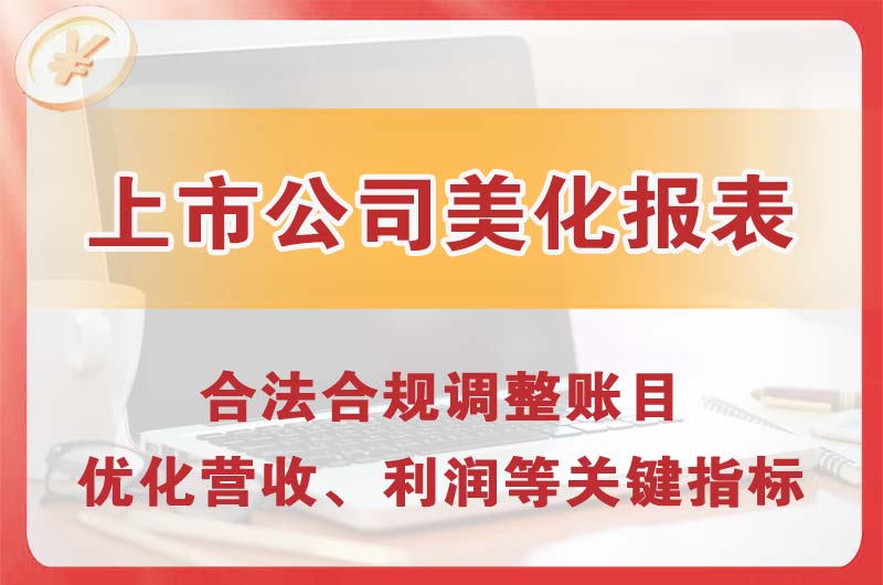 潍坊上市公司美化报表